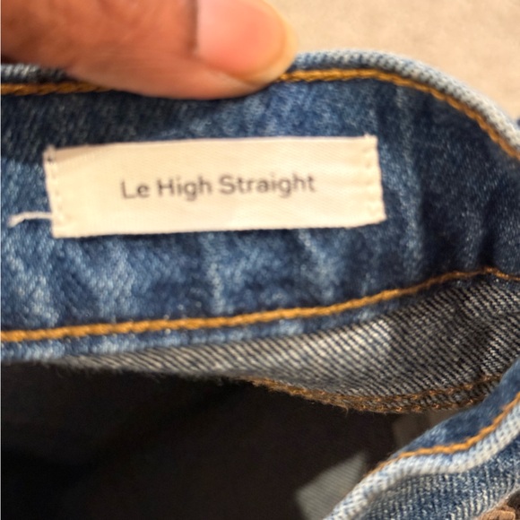 FRAME Denim Jeans with Snakeskin Detail - Picture 6 of 6